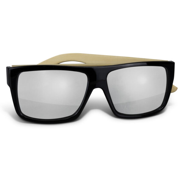Maui Mirror Lens Sunglasses - Bamboo - Image 3