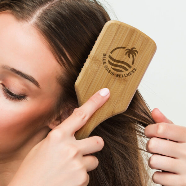 Bamboo Hair Brush - Image 4