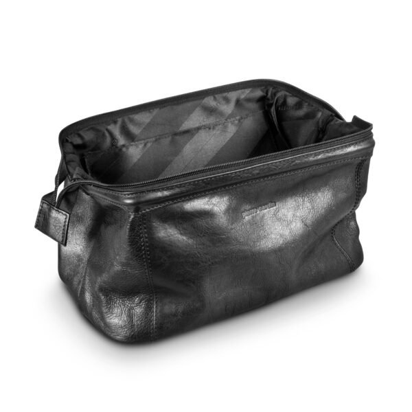 Pierre Cardin Leather Toiletry Bag - Image 3