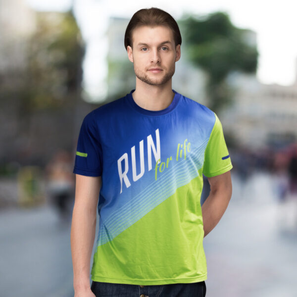 Custom Mens Sports T-Shirt - Image 4