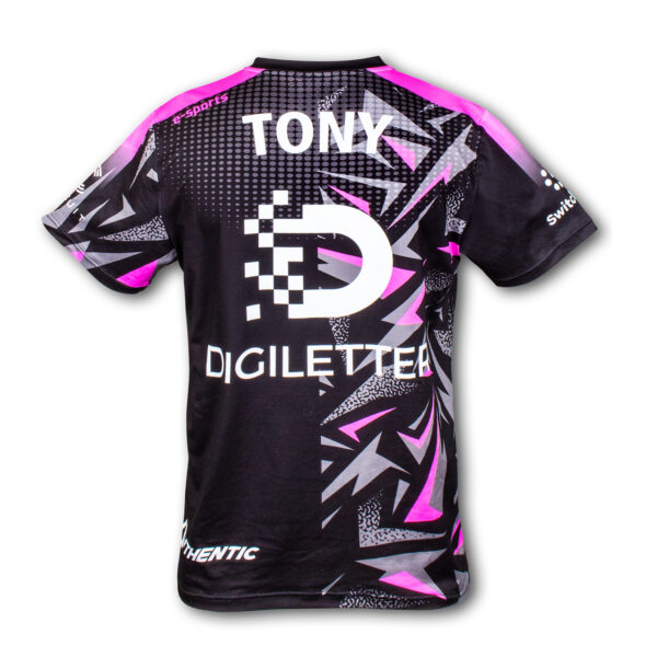 Custom Mens Sports V-Neck T- Shirt - Image 3