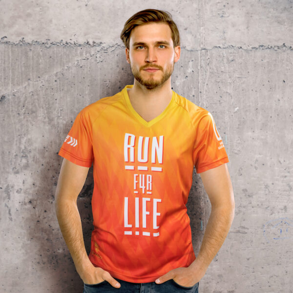 Custom Mens Performance V-Neck T-Shirt - Image 4