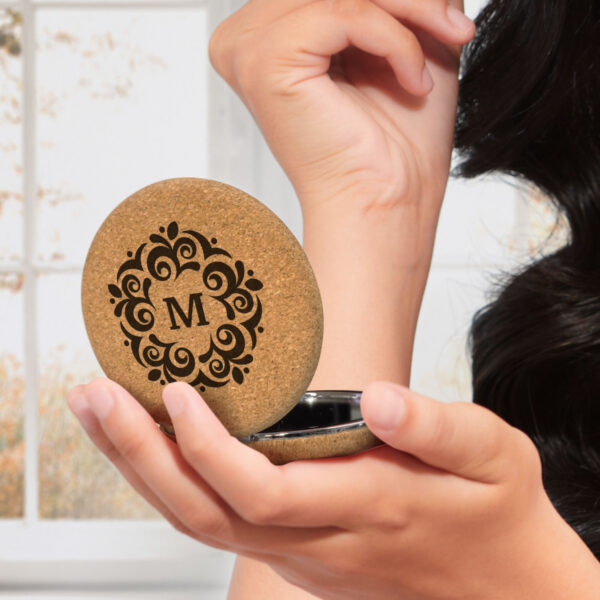 Cork Compact Mirror - Image 6