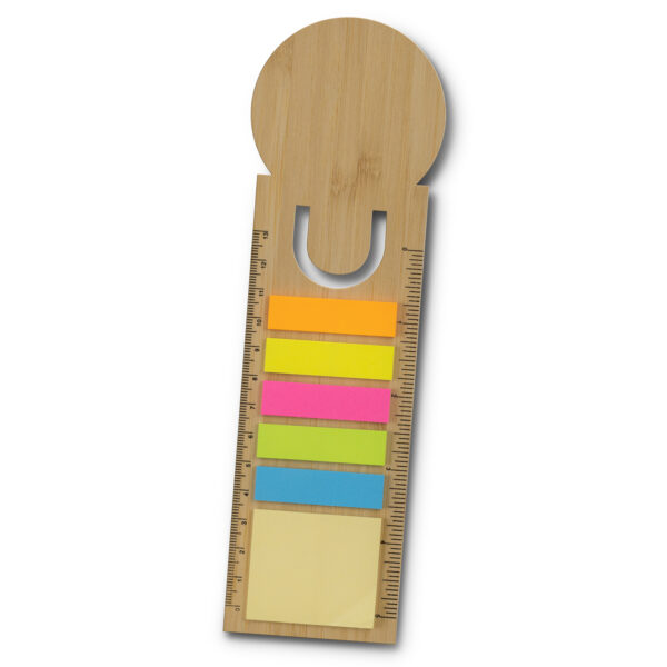 Bamboo Ruler Bookmark - Round - Image 2