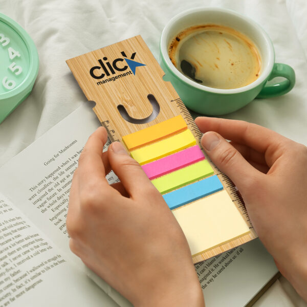 Bamboo Ruler Bookmark - Square - Image 3