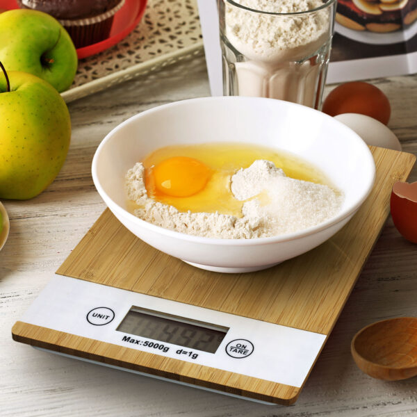 Bamboo Kitchen Scale - Image 4