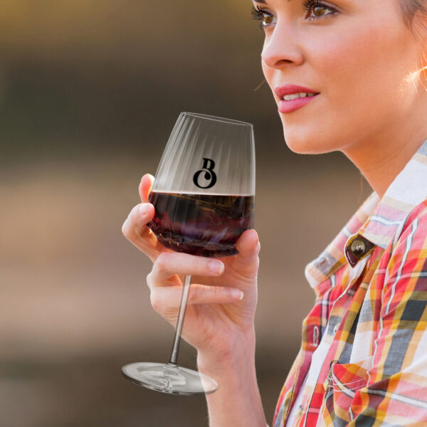 Luigi Bormioli Optica Chardonnay Glass - Image 3