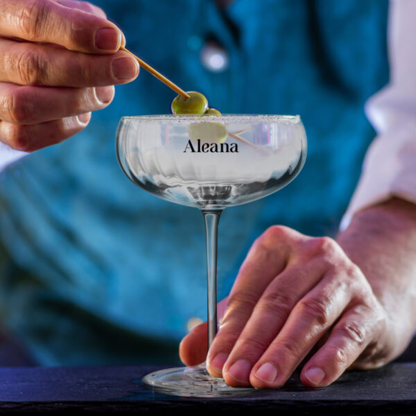 Luigi Bormioli Optica Cocktail Glass - Image 3