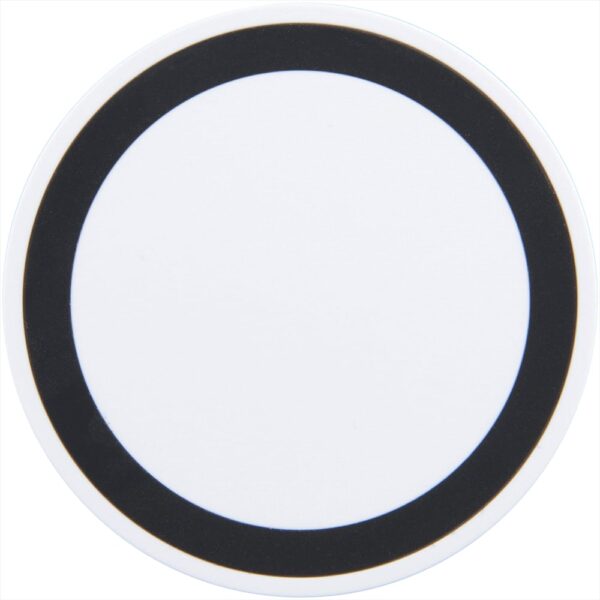 Freal Wireless Charging Pad, White/Solid Black