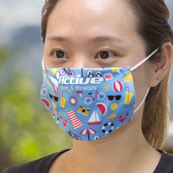Reusable Face Mask Full Colour - Small - Image 6