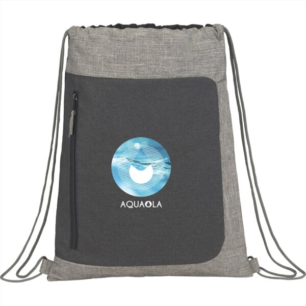 Reclaim Recycled Drawstring Bag - Image 5