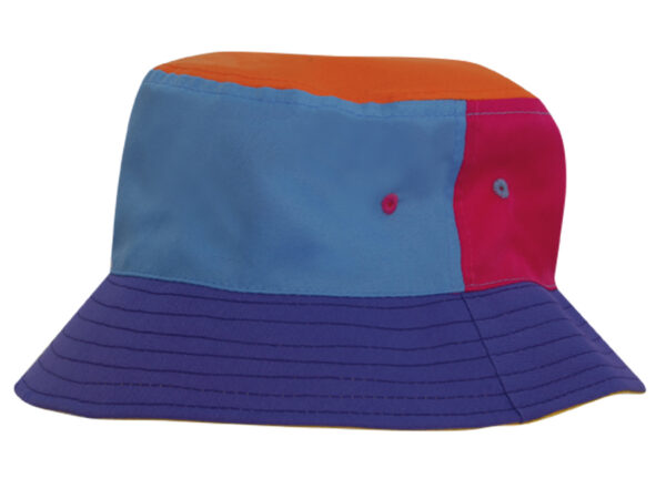 Breathable Poly Twill Childs Bucket Hat - Image 2