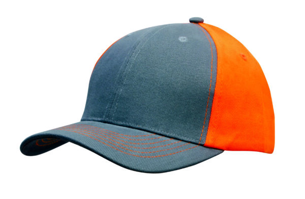 Brushed Heavy Cotton Contrast Cap - Image 6