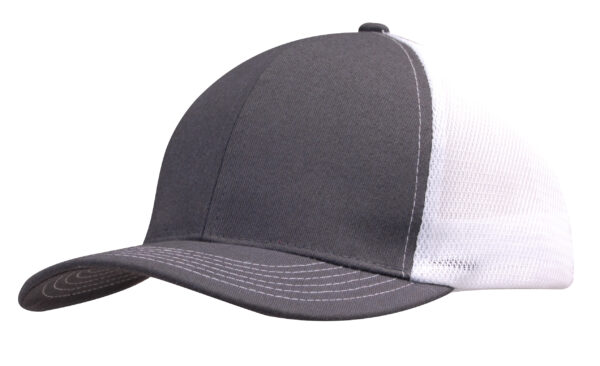 Brushed Cotton with Mesh Back Cap - Image 9