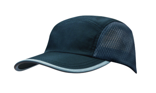 Sports Ripstop with Bee Hive Mesh and Towelling Sweatband - Image 5