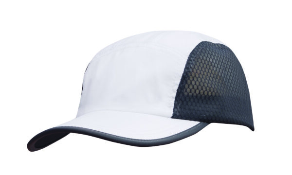 Sports Ripstop with Bee Hive Mesh and Towelling Sweatband - Image 7