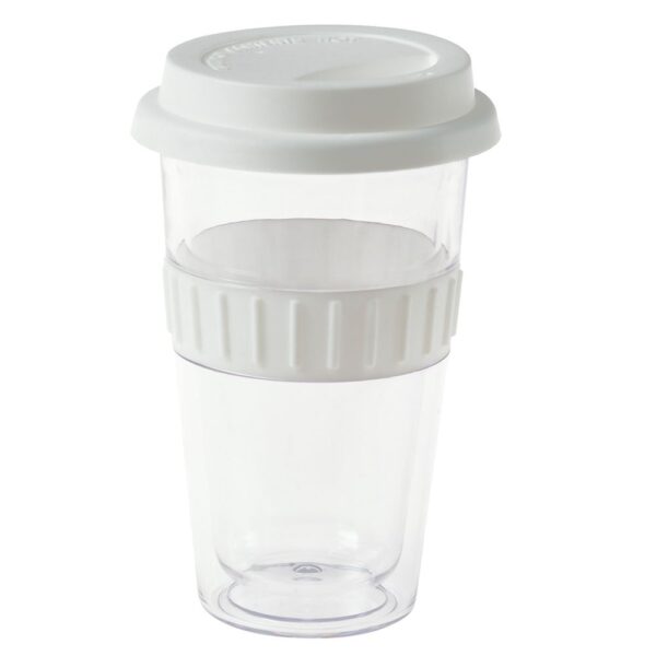 Plastic Double-walled Mug 350ml - Image 2