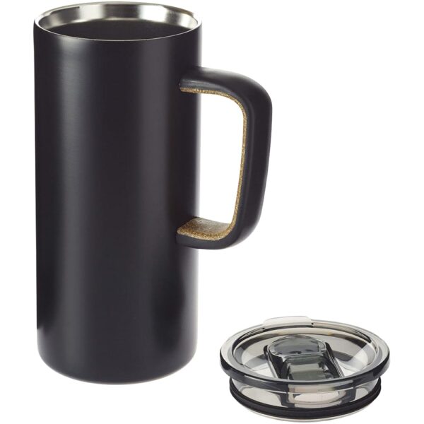 Valhalla Copper Vacuum Mug with Cork 500ml - Image 4