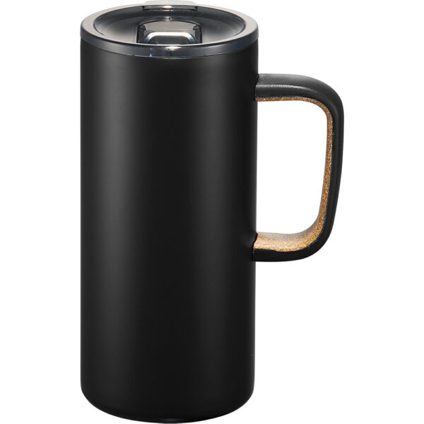 Valhalla Copper Vacuum Mug with Cork 500ml - Image 2