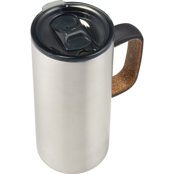 Valhalla Copper Vacuum Mug with Cork 500ml - Image 5