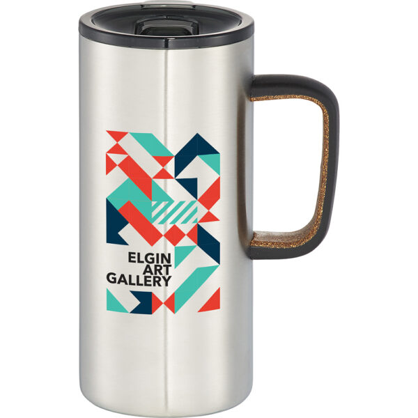 Valhalla Copper Vacuum Mug with Cork 500ml - Image 10