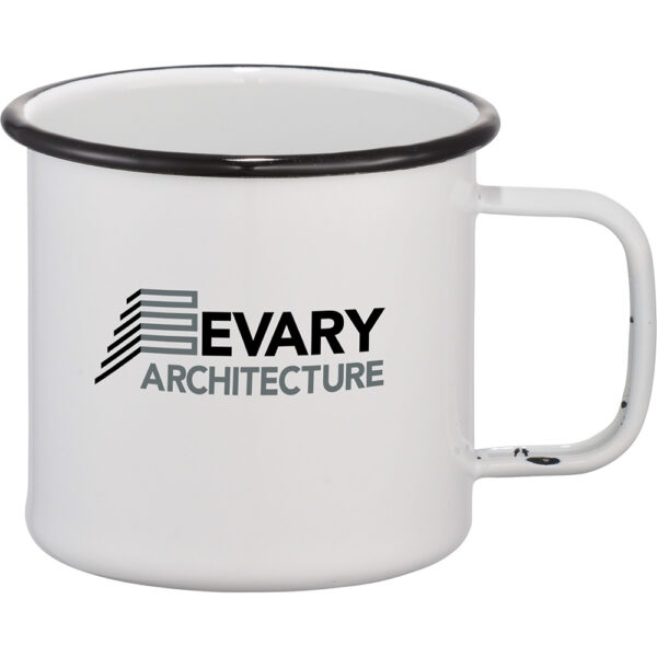 Enamel Metal Cup 500ml - Image 4