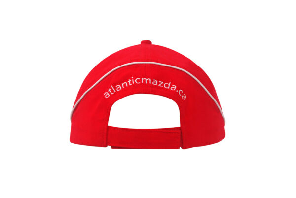 Brushed Heavy Cotton Cap with Crown Piping and Sandwich - Image 2