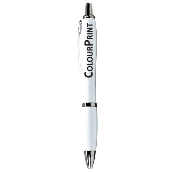 Nash Ballpoint Pen - All White - Image 4