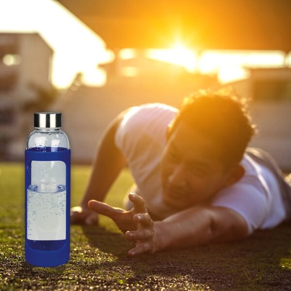 Glass Bottle with Silicone Cover 500ml - Image 7