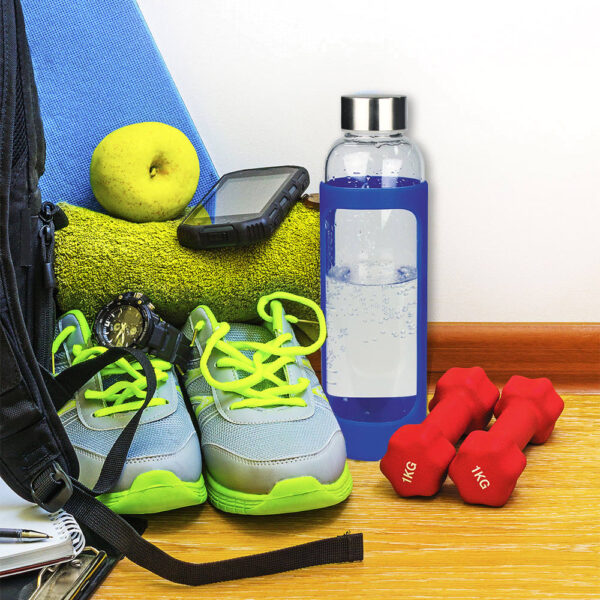 Glass Bottle with Silicone Cover 500ml - Image 8