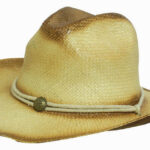 Sprayed Cowboy Straw Hat
