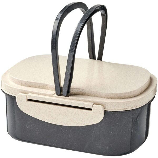 Plastic & Wheat Straw Lunch Box - Image 6