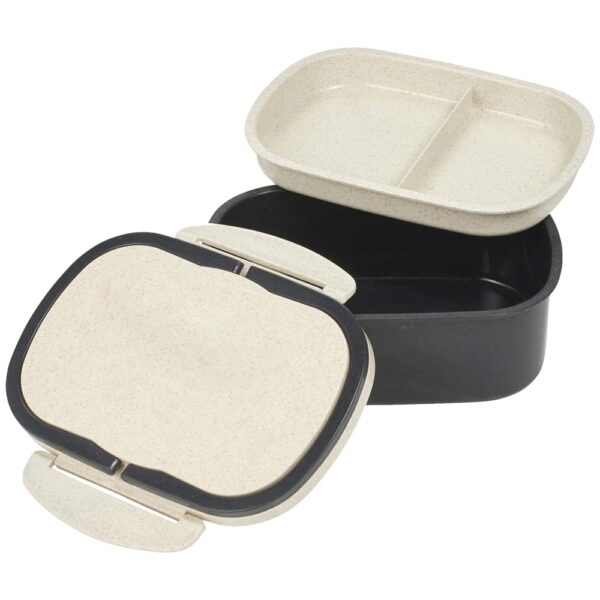 Plastic & Wheat Straw Lunch Box - Image 3