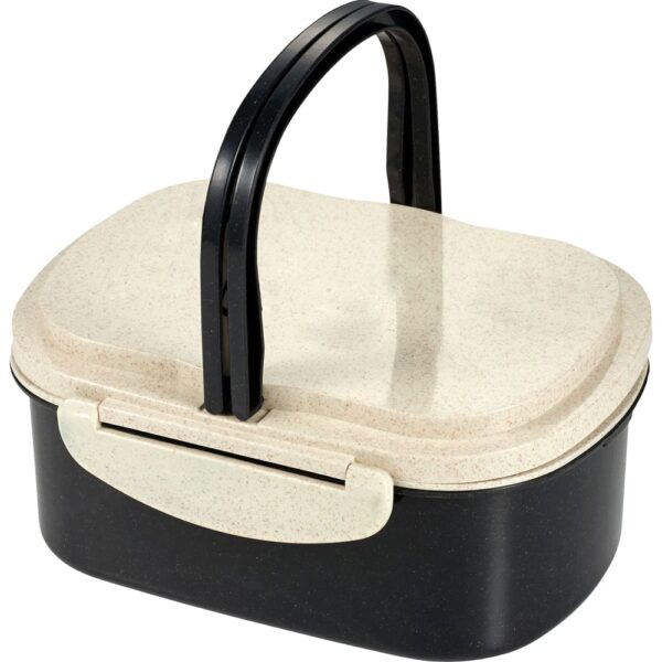 Plastic & Wheat Straw Lunch Box - Image 4