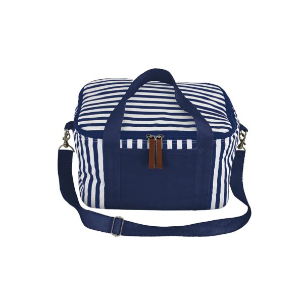 Striped Cotton Canvas Cooler 16L - Image 9