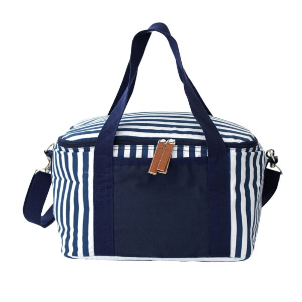 Striped Cotton Canvas Cooler 16L - Image 3