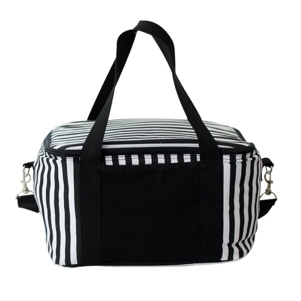 Striped Cotton Canvas Cooler 16L - Image 2
