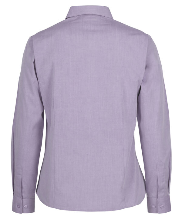 Ladies Classic L/S Fine Chambray Shirt - Image 2