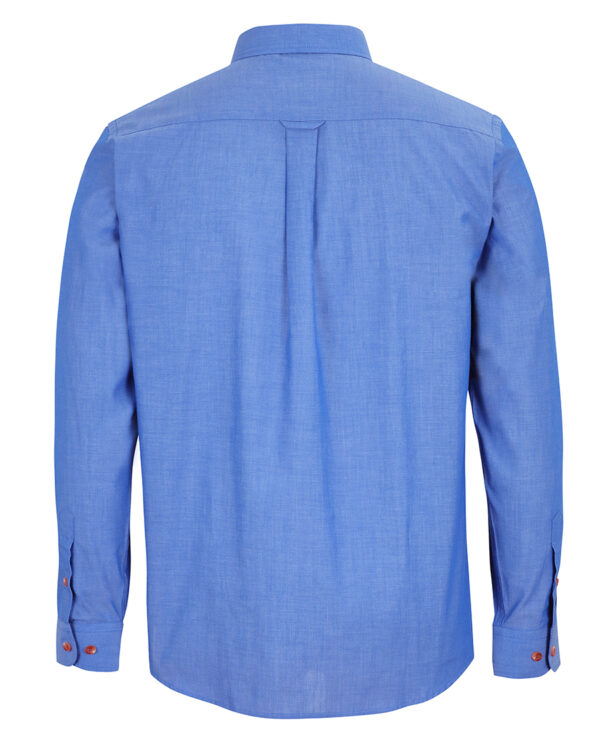 JB’s L/S Indigo Chambray Shirt - Image 2