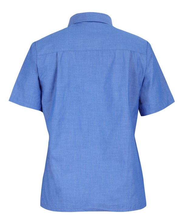 JB’s Ladies Original S/S Indigo Chambray Shirt - Image 2