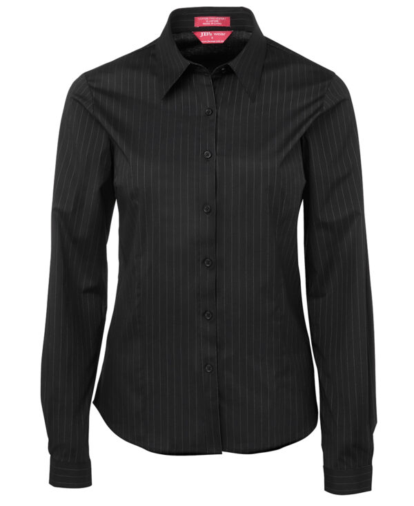 JB's Ladies Urban L/S Poplin Shirt - Image 3