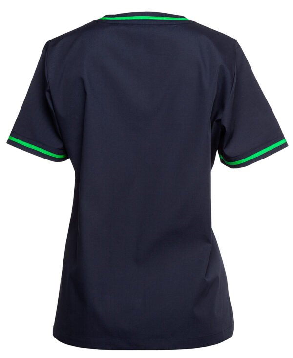 JB's Ladies Contrast Scrubs Top - Image 6