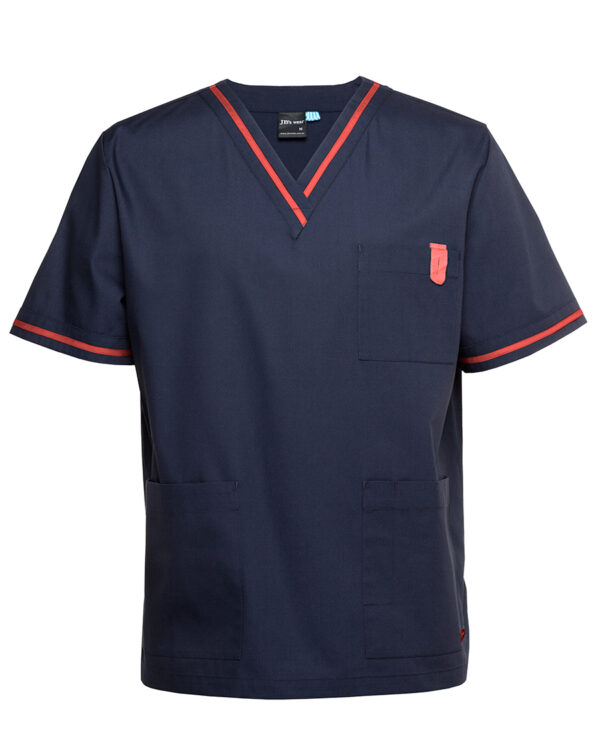 JB's Contrast Scrubs Top - Image 3