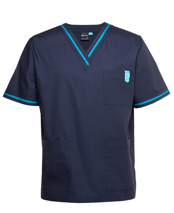 JB's Contrast Scrubs Top - Image 5