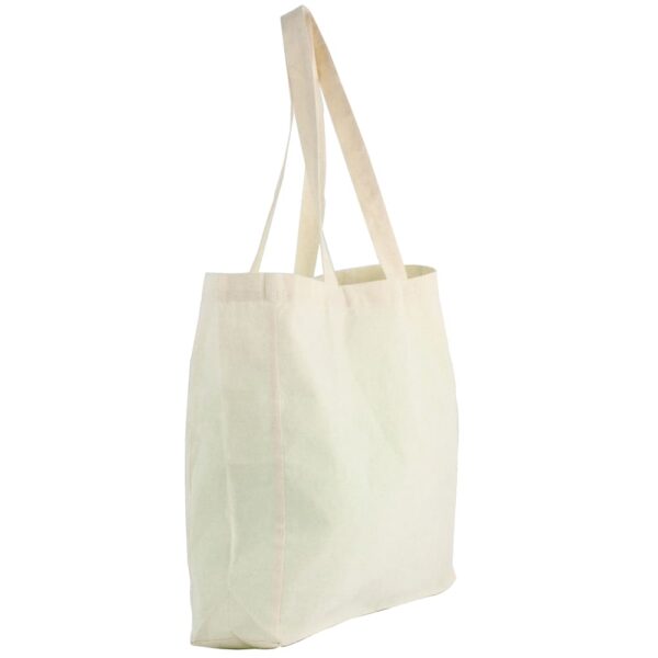Natural Cotton Shopper Tote - Image 2