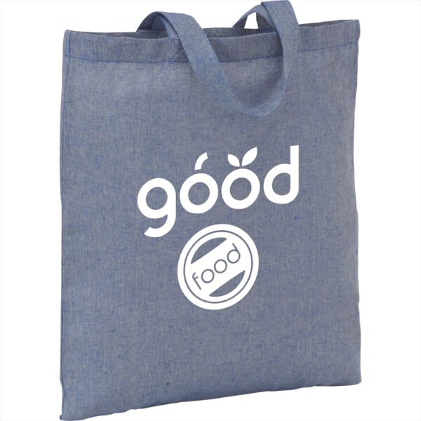 Recycled 140gsm Cotton Twill Tote - Image 6