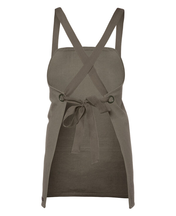 JB's Cross Back 65x71 Bib Canvas Apron (Without Strap) - Image 4