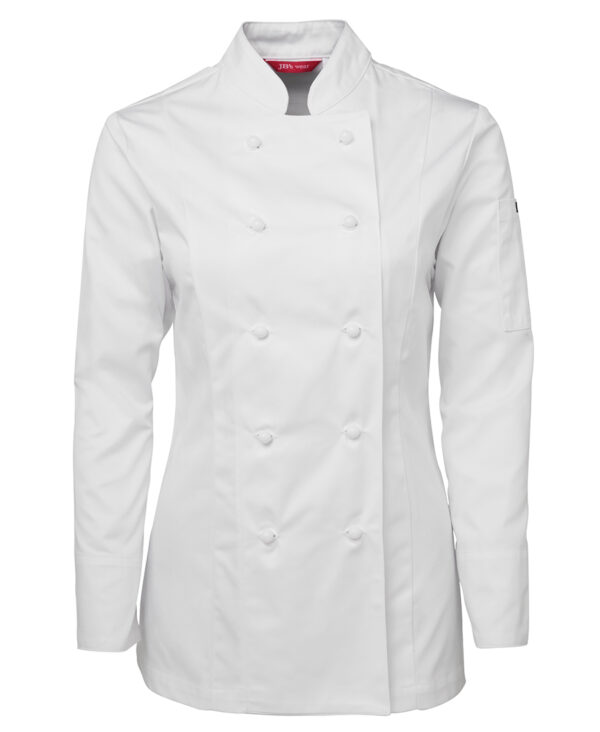 JB's Ladies L/S Chef's Jacket - Image 3