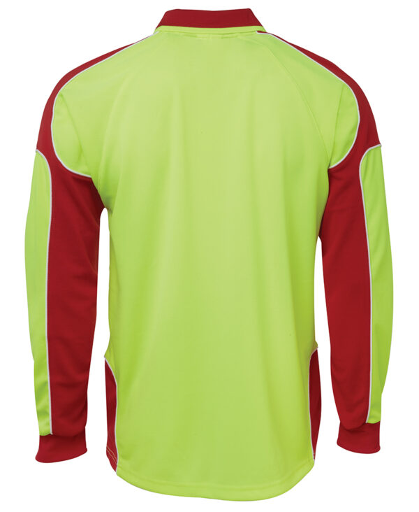 JB's Hi Vis L/S Arm Panel Polo - Image 4