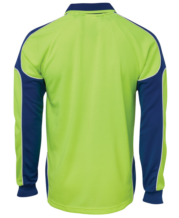 JB's Hi Vis L/S Arm Panel Polo - Image 8